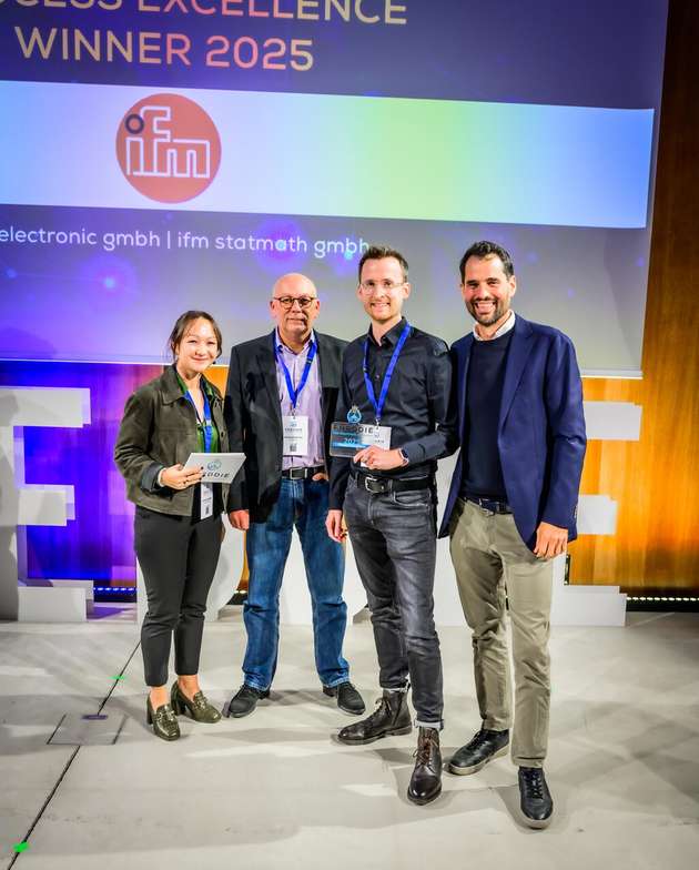 Ifm ist einer der zwei Sieger in der Kategorie „Process Excellence“.