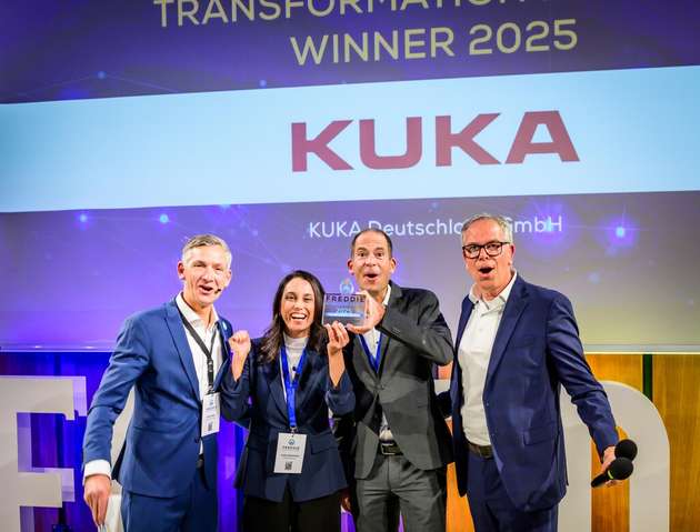 Kuka gewinnt in der Kategorie „Transformation Mindset“.