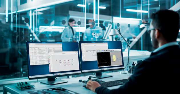 Die modellbasierte Softwareplattform verbindet Planung, Simulation und Analyse, von Stromversorgungssystemen.