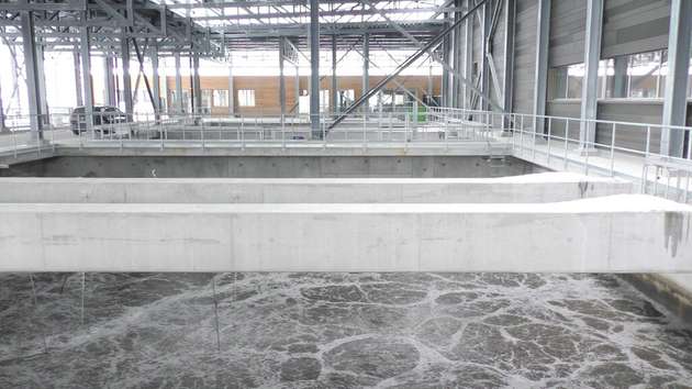 Die ARA Oberengadin verfügt über fünf dynamisch gesteuerte SBR-Reaktoren.