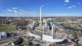Das neue Kraftwerk Stuttgart-Münster stellt die Versorgung mit Strom und Fernwärme sicher. 