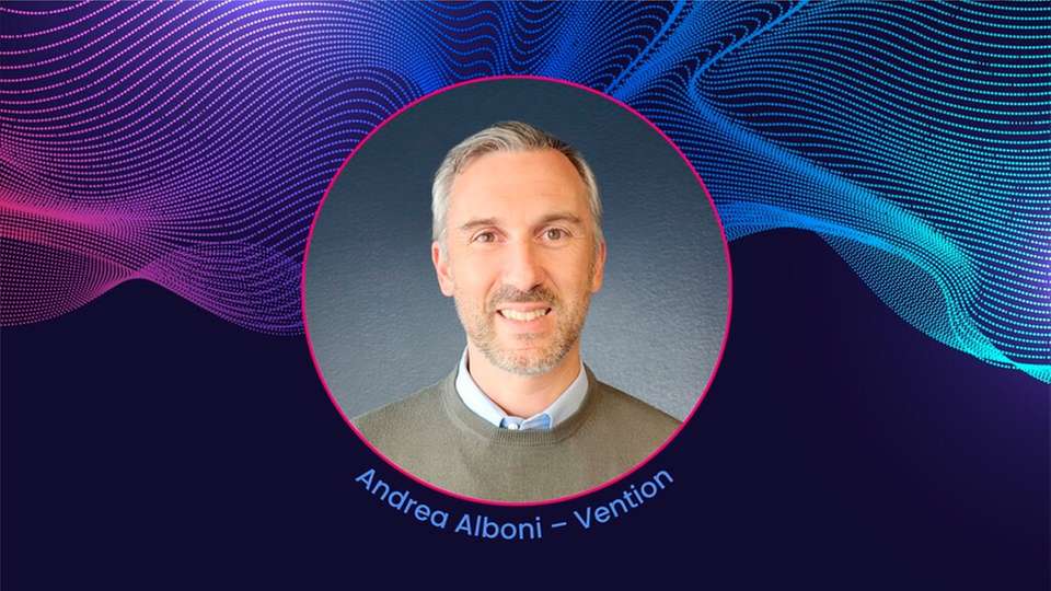 Andrea Alboni, Geschäftsführer EMEA bei Vention, ist Speaker auf der INDUSTRY.forward EXPO.