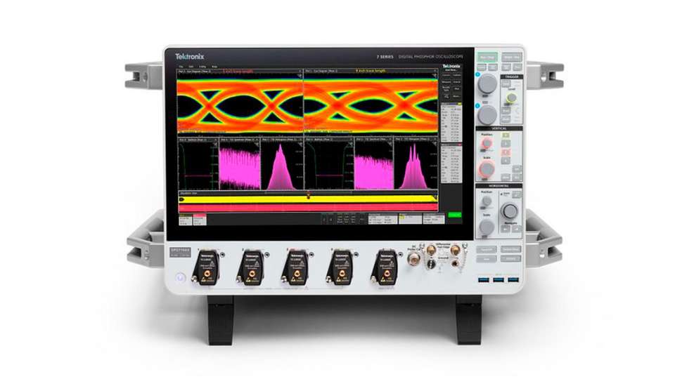 Das neue 25-GHz-Oszilloskop der Tektronix-Serie 7 liefert mit Signalpfadarchitektur, reduziertem Rauschen und hohen ENOB-Werten besonders präzise Messdaten für Hochgeschwindigkeits- und KI-Anwendungen.