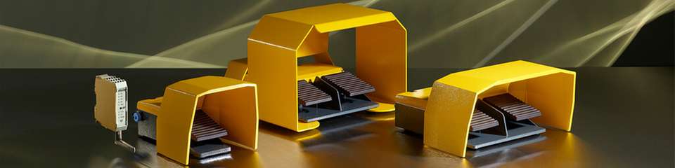 Die neuen Funkfußschalter von Steute mit Bluetooth-LE-Technologie ermöglichen eine kabellose, sichere und ergonomische Maschinenbedienung.