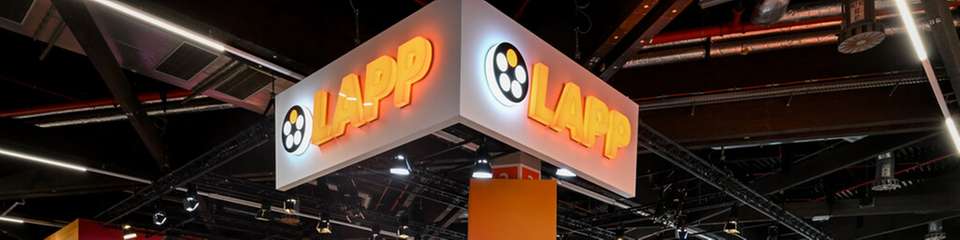 Am Lapp-Messestand gibt es smarte Lösungen für die Industrie der Zukunft zu sehen.