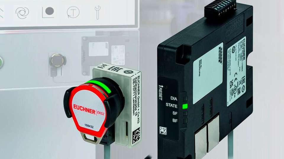 Mit der neuesten Generation des Electronic-Key-Systems von Euchner, dem EKS2, können Anwender den Zugang zu Maschinen und deren Funktionen einfach, individuell und manipulationssicher verwalten.