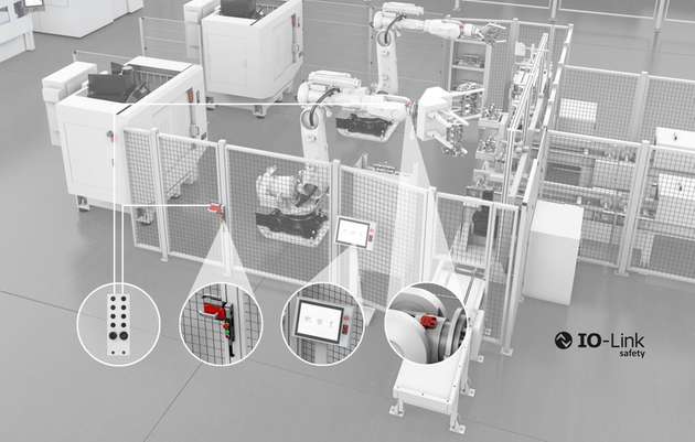 Euchner kombiniert seine bewährten und robusten Sicherheitskomponenten mit den Vorteilen der sicheren Kommunikation über IO-Link Safety.