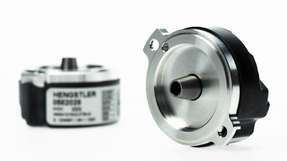 Der Absolutwertgeber Acuro AM34 ermöglicht die Konstruktion kompakter Servomotoren.