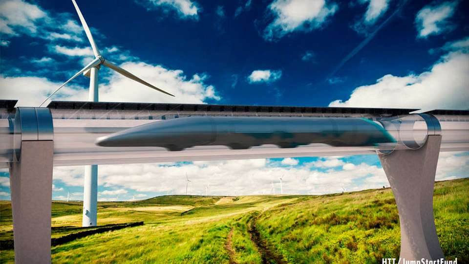 Die Hyperloop-Strecke im kalifornischen Quay Valley soll ab 2016 gebaut werden. 