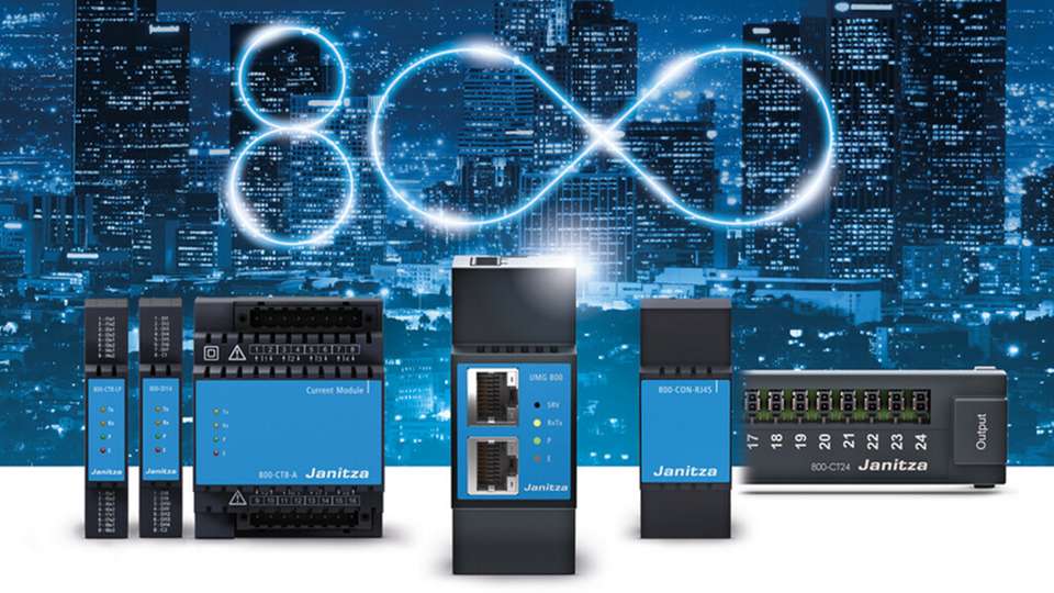 Modular erweiterbarer Energieanalysator UMG 800.