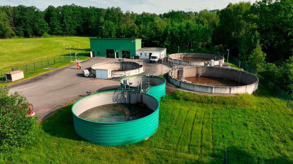 Kläranlage Colditz im Landkreis Leipzig: Hier setzt Veolia auf moderne Online-Analytik, um die verschärften Anforderungen der EU-Kommunalabwasserrichtlinie KARL zu erfüllen.