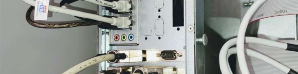 IPC im Schaltschrank einer Fräsmaschine.