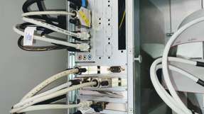 IPC im Schaltschrank einer Fräsmaschine.