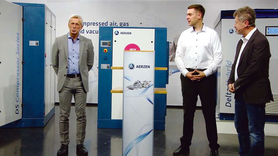 Mit der Integration von ACI deckt Aerzen Druckluftanwendungen von 2,5 bis 40 bar ab