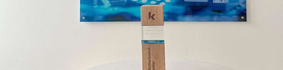 Kontron übergab den Award „Best Motherboard Distributor 2024“ an das Embedded-Team von Rutronik.
