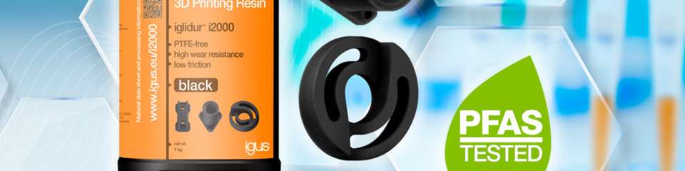 Das PFAS- und PTFE-freie 3D-Druckharz iglidur i2000 ermöglicht präzise, verschleißfeste Kunststoffbauteile für sensible Anwendungen in Medizintechnik und Labortechnik.