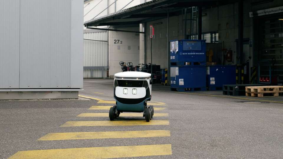 Sie haben mal Bücher im Silicon Valley ausgeliefert, jetzt werden sie auch in der Industrie genutzt: die autonomen Roboter des Start-ups Cartken.