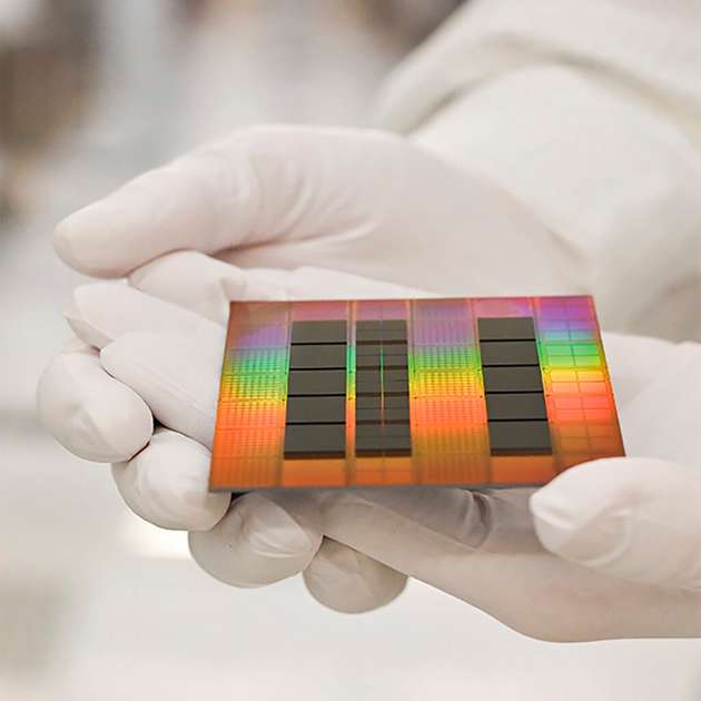 Hybrid-Bonding (Die-to-Wafer) des IZM-ASSID