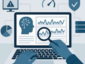 Visualisierung eines modernen Serverraums mit vernetzten Systemen – Symbol für Observability, IT-Monitoring und den Schutz vor teuren Ausfällen in digitalen Infrastrukturen.