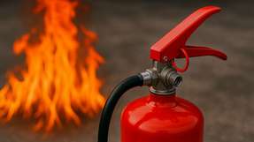 Mobile Brandschutzstation kombiniert zentrale Brandschutz- und Erste-Hilfe-Elemente für flexible, schnell einsetzbare Sicherheit an temporären Einsatzorten.