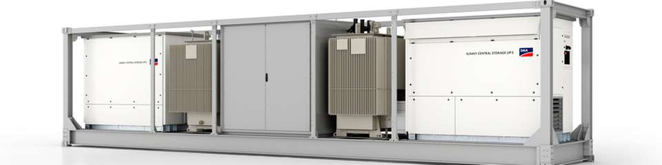 Die 40-Fuß-MVPS vereint alle zentralen Mittelspannungskomponenten für PV- und BESS-Großanlagen in einer kompakten Einheit.