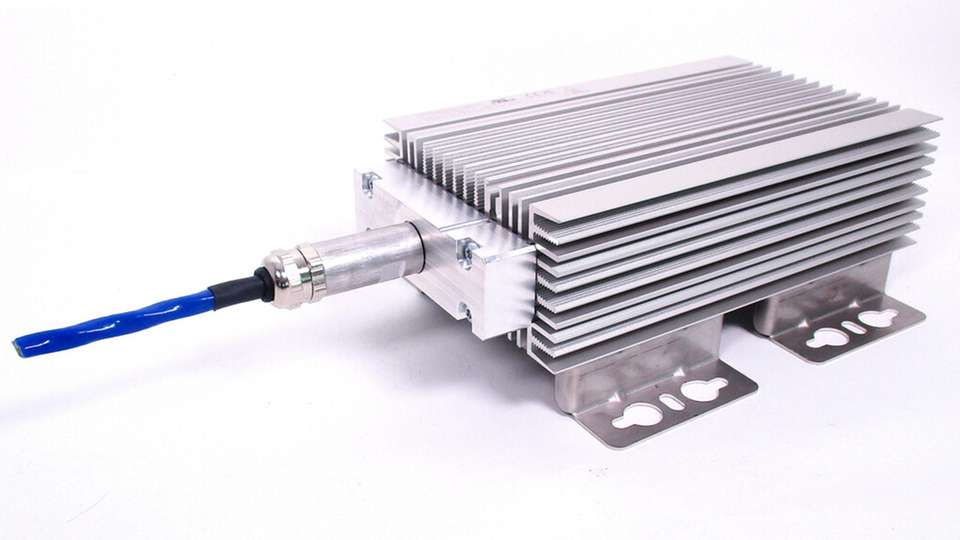 Die KFAE-Baureihe IP67 nutzt ein Kühlrippenprofil, das für eine verbesserte Konvektionskühlung sorgt.