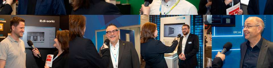 In Kurzinterviews mit publish-industry auf der Roten Couch äußerten sich zwölf Unternehmen zu ihren Highlights und Neuheiten auf der SPS! 