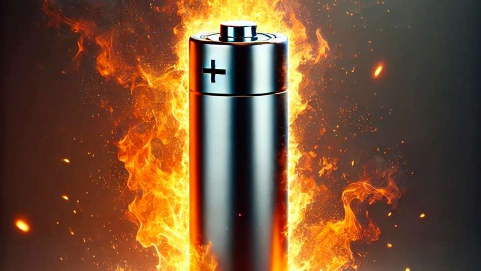 Kommt es aufgrund eines Akkubrands zu einer Explosion, können Teile bis zu 15 m weit weggeschleudert werden.