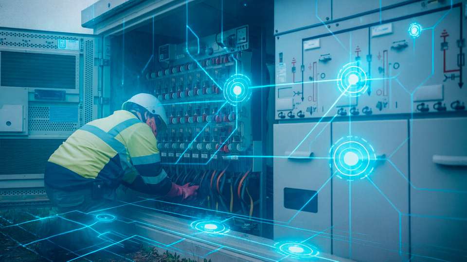 Die Kombination aus realen Messpunkten und digitalen Modellen ist die Basis für das dynamische Niederspannungsnetzmanagement von Smight.