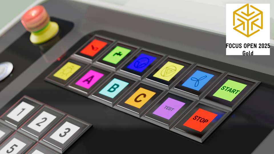 Für seinen Displaytaster Flexitast hat das Unternehmen Georg Schlegel den Award Focus Gold erhalten.