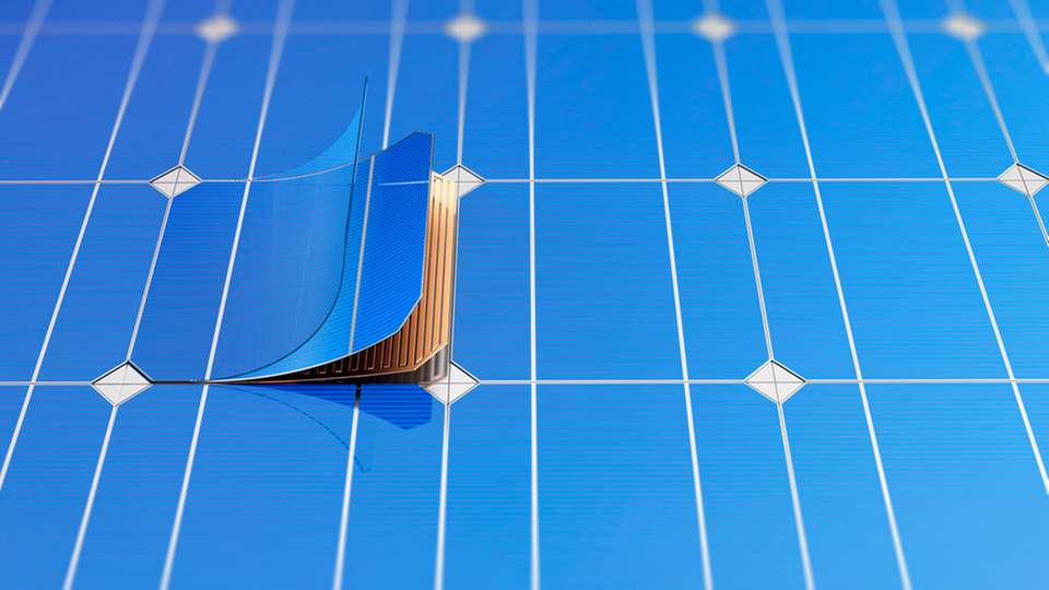 Umweltfreundlich gefertigte und hocheffiziente Perowskit-Solarmodule, das Institut für Photovoltaik hat sie in Außentestständen erprobt.