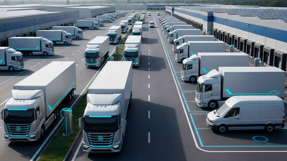 Elektrische Lkw sind technisch einsatzfähig: Doch die Reichweite und der Depotbetrieb werden durch die Ladeinfrastruktur und die betrieblichen Abläufe bestimmt.