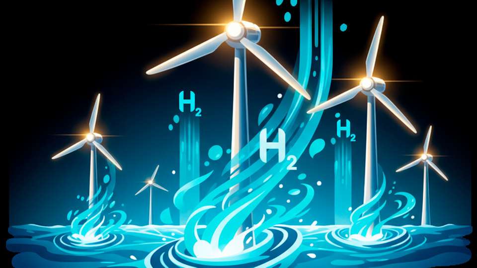 Prof. Peter Strasser forscht an Elektrolyseverfahren, mit denen sich Meerwasser für die Wasserstoffproduktion auf See nutzen lässt.