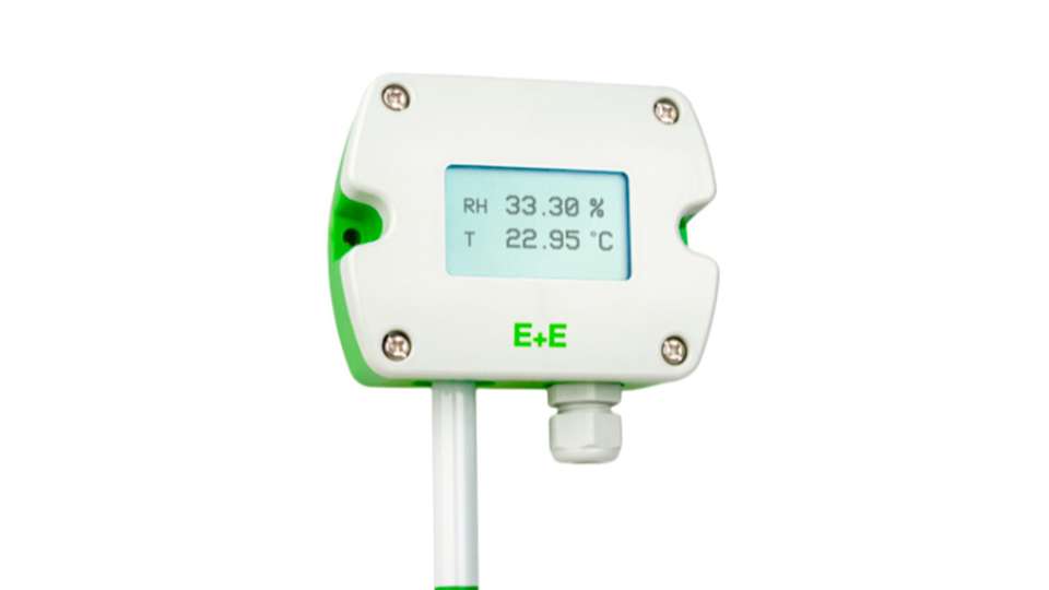 Der HTS401 verfügt über eine Möglichkeit zur Wandmontage und ein Display zur einfachen Abbildung.