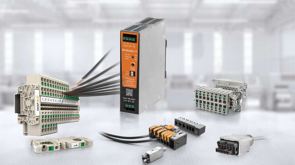 Diese kompakte Stromversorgung mit SNAP-IN-Anschluss ermöglicht eine schnelle Verdrahtung und einen effizienten Betrieb in platzkritischen Schaltschränken.