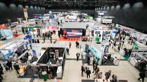 Austellungsbereich der GeoTHERM 2025.