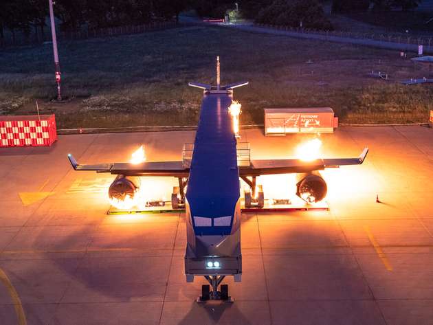 Nachbau eines A320/B737-Flugzeugs für Trainingszwecke