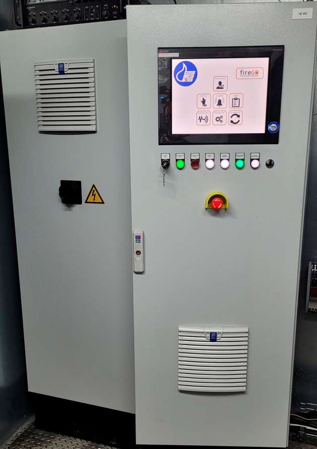 Schaltschrank mit Mitsubishi Electric GOT2000 HIMI