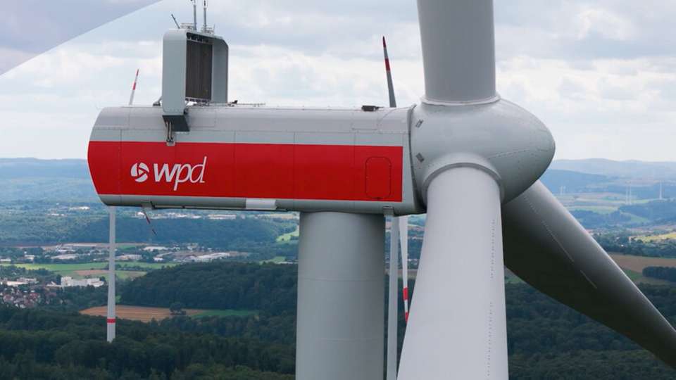 Windkraftanlage von Wdp: Das Unternehmen fängt das neue Jahr mit Rekordzahlen an.