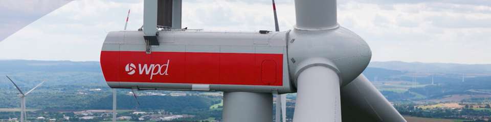 Windkraftanlage von Wdp: Das Unternehmen fängt das neue Jahr mit Rekordzahlen an.