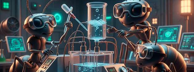 Hybride Elektrolyse wandelt Glycerin mit Kupfer‑Palladium‑Katalysator in Ameisensäure und Wasserstoff um.