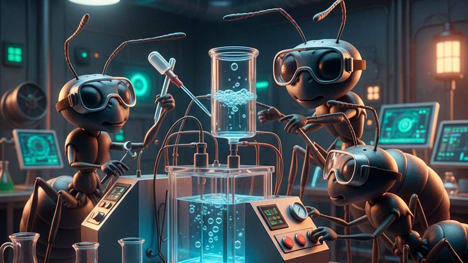 Hybride Elektrolyse wandelt Glycerin mit Kupfer‑Palladium‑Katalysator in Ameisensäure und Wasserstoff um.