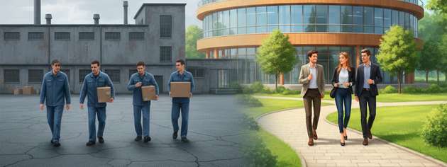 Der Personalabbau in Industrieunternehmen erhöht das Angebot an qualifizierten Fachkräften für die Energiewirtschaft und verringert deren Engpässe im Transformationsprozess.