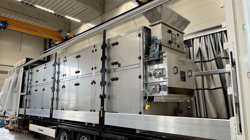 Das modulare Konzept können auch kleinere Kommunen nutzen, in dem sie sich zusammenschließen und die Schlammtrocknung abwechselnd einsetzen.