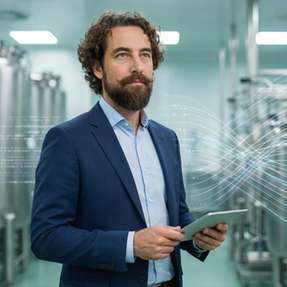 Die Gesamtanlageneffektivität (OEE) in der Pharmabranche beträgt etwa 35 Prozent – deutlich weniger als in der Automobilindustrie oder im Bereich Chemie. Der Hauptgrund dafür ist das ausbaufähige Maschinenmanagement. Eine Folge: Mehr als 60 Prozent der Arzneimittelengpässe heute sind auf Produktions- und Qualitätsprobleme zurückzuführen. Doch das Potenzial durch mehr IT/OT-Integration ist riesig: Bei einer Steigerung der OEE auf 60 Prozent könnten theoretisch 30 Prozent aller existierenden Produktionsstandorte den Weltbedarf an Pharmaprodukten decken.