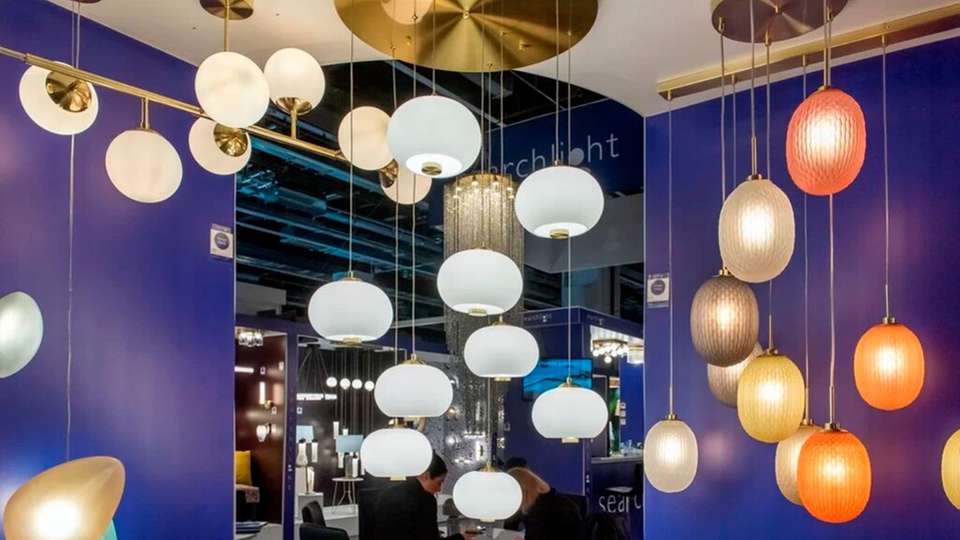 Die Light + Building Messe findet vom 8. bis 13. März auf dem Messegelände in Frankfurt statt.