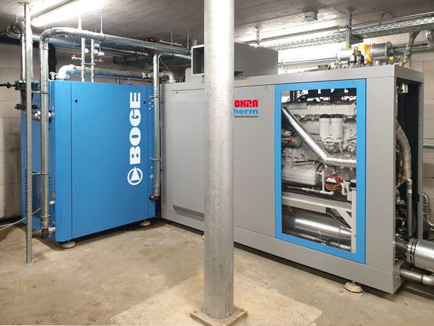 Das neue Gasmotor-Kompressormodul wird am besten zur Abdeckung der Grundlast eingesetzt und liefert einen thermischen Wirkungsgrad von fast 90 Prozent.