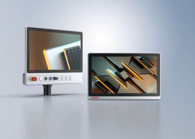 Für die Tragarmmontage sind die Panel-PCs CP56xx und CP57xx ausgelegt, CP46xx und CP47xx stehen als Einbauvarianten zur Verfügung.