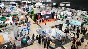 Austellungsbereich der GeoTHERM 2025