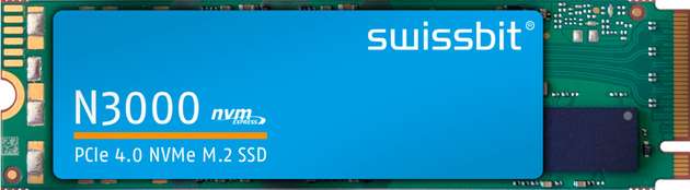 Swissbit N3000 SSD mit optimiertem Thermomanagement.